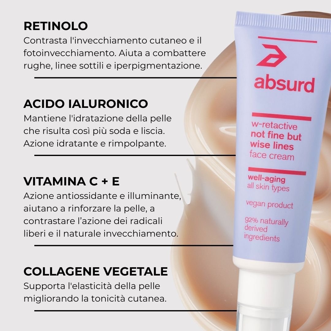 Anti-wrinkle face cream - Not Fine but Wise Lines 