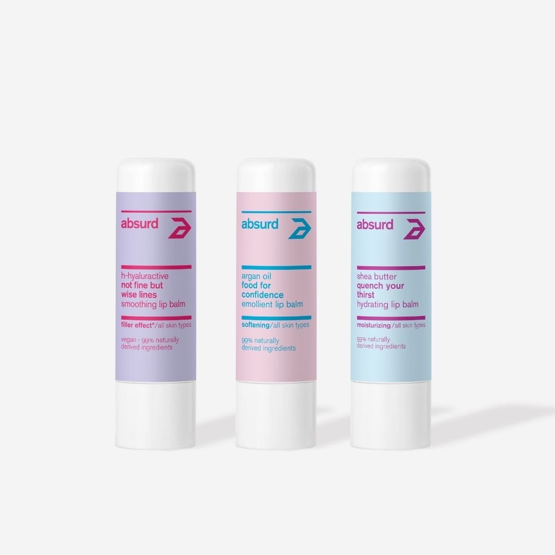 NOURISHING EMOLLIENT LIP BALM WITH ARGAN OIL - FOOD FOR CONFIDENCE