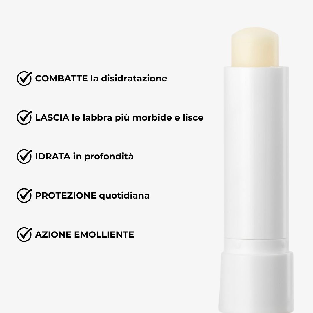 MOISTURIZING PROTECTIVE LIP BALM WITH SHEA BUTTER - QUENCH YOUR THIRST