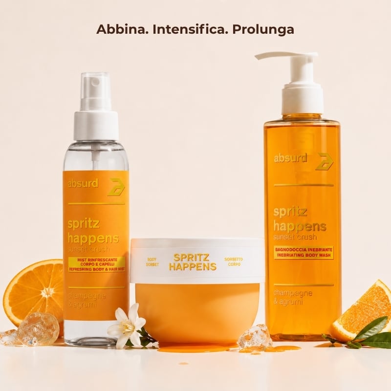 SPRITZ HAPPENS - MIST CORPO E CAPELLI - BODY BAR