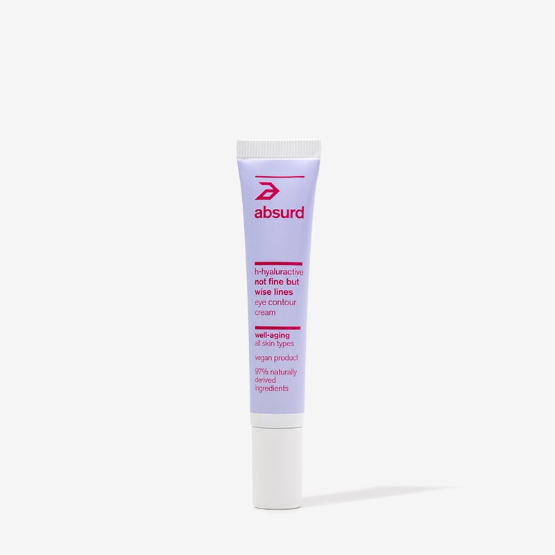 Anti-aging eye contour cream filler effect - Not Fine but Wise Lines 