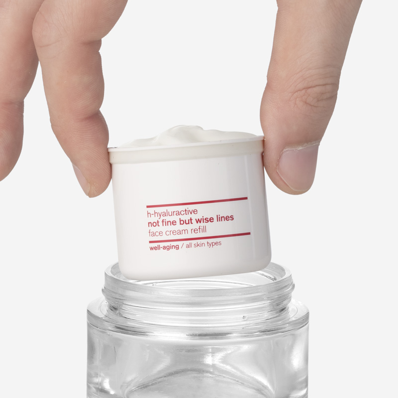 Refill crema viso antiage effetto filler - Not Fine but Wise Lines 